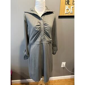 Medium TEHAMA grey long sleeve dress